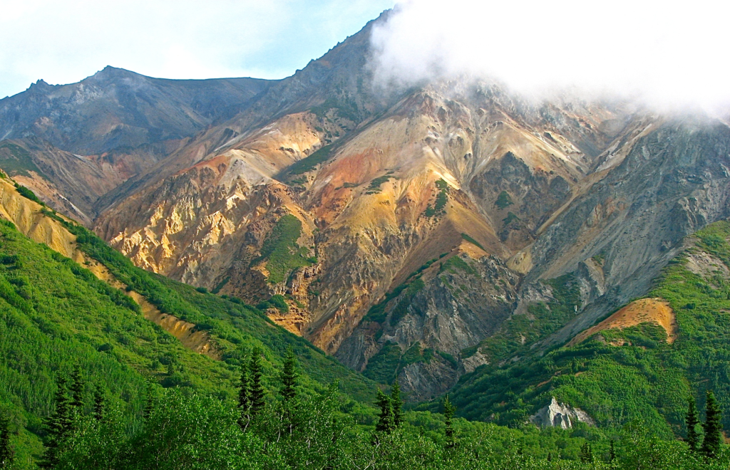 Polychrome Mountains and Soils and Colors- Alaska